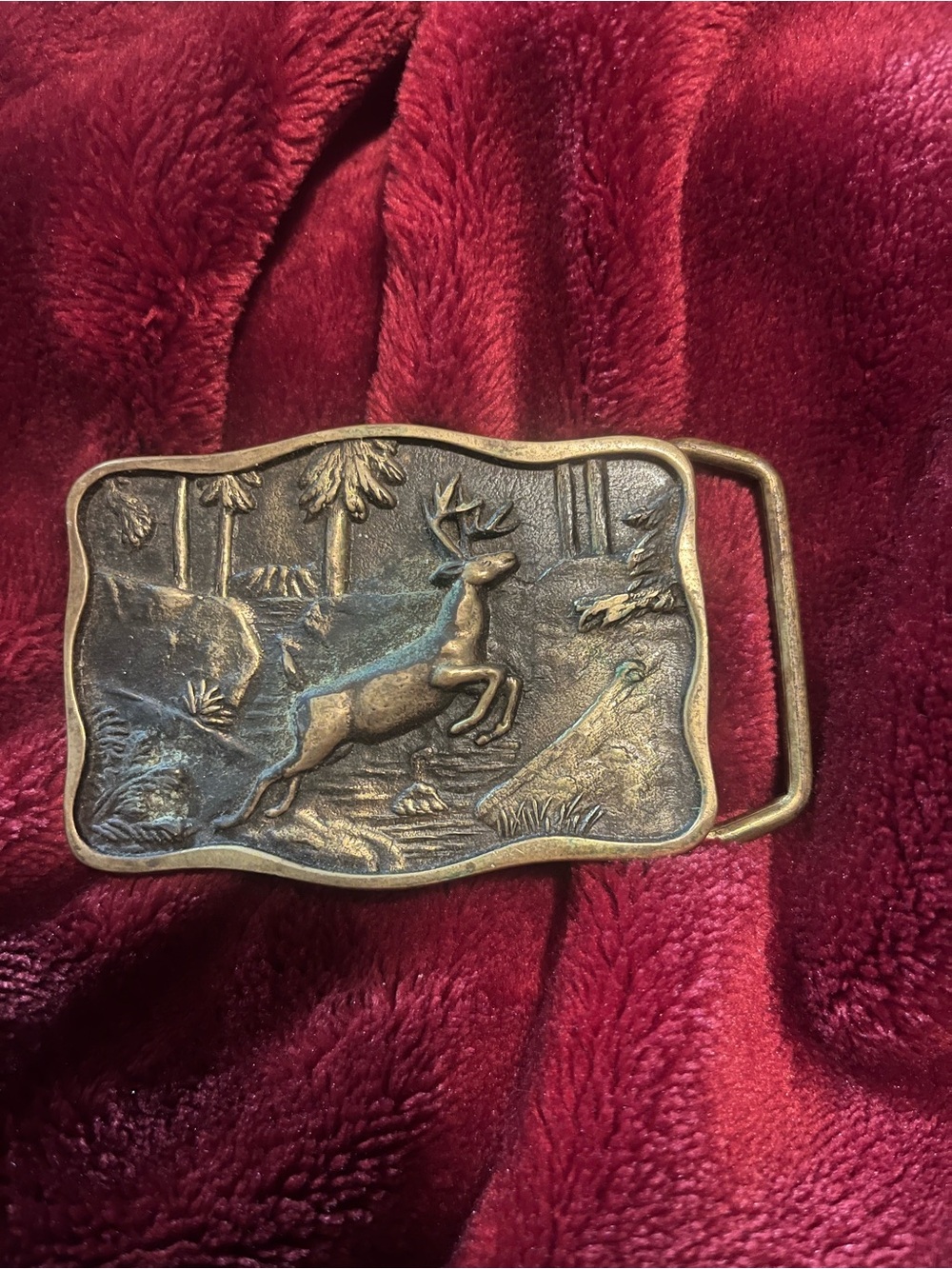 BTS vintage belt buckle
